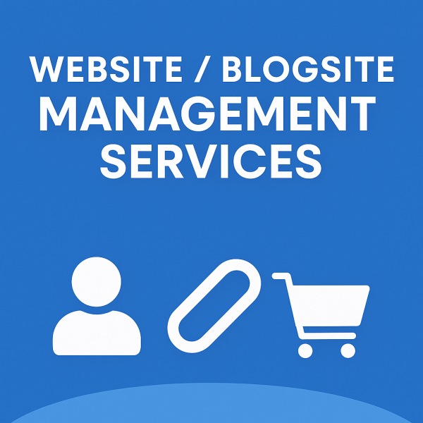 Website/Blogsite Management Services